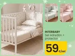 Eroski Interbaby - set edredon + protector oferta