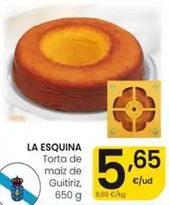 Eroski Esquina - torta de maiz oferta