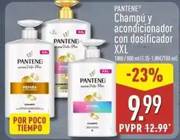 ALDI Pantene - champú y acondicionador con dosificador xxl oferta