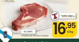 Eroski Chuletas de Ternera Gallega oferta