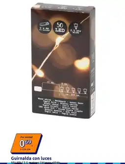 Action Guirnalda con luces oferta