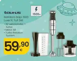 Eroski Taurus - batidora bapi 1500 luxe xl full set oferta