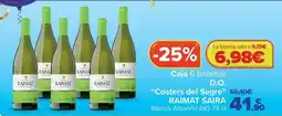 Carrefour Raimat - caja 6 botellas d.o. “costers del segre'' saira oferta