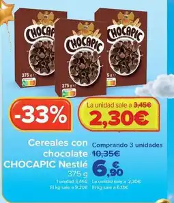 Carrefour Nestlé - cereales con chocolate chocapic oferta