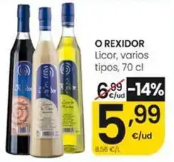 Eroski O'rexidor - licor oferta