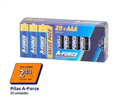 Action A - force - pilas oferta