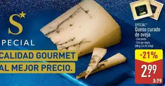 ALDI Special - queso curado de oveja oferta