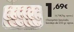 Supermercados Lupa Champiñón laminado, bandeja oferta