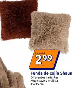 Action Funda de cojin shaun oferta