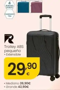 Eroski R Trolley ABS pequeño oferta