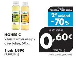 Supermercados Lupa Hohes c - vitamin water energy o revitalize oferta