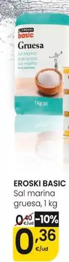 Eroski Eroski - basic sal marina gruesa oferta