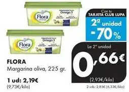 Supermercados Lupa Flora - margarina oliva oferta