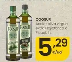 Eroski Coosur - aceite oliva virgen extra hojiblanca o picual oferta
