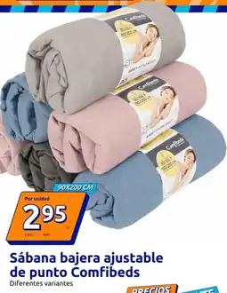 Action Sabana bajera ajustable de punto comfibeds oferta