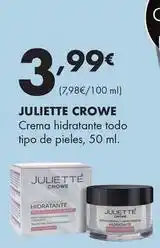 Supermercados Lupa Juliette crowe - crema hidratante todo tipo de pieles oferta