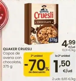 Eroski Quaker - cruesli oferta