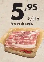 Supermercados Lupa Panceta de cerdo oferta