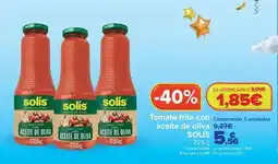 Carrefour Solís - tomate frito con aceite de oliva oferta