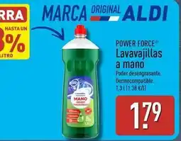 ALDI Aldi - lavavajillas a mano poder desengrasante/dermocompatible oferta