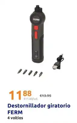 Action Ferm - destornillador giratorio oferta