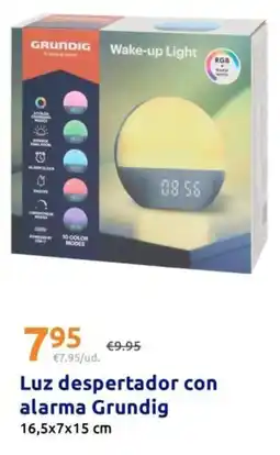 Action Grundig - luz despertador con alarma oferta