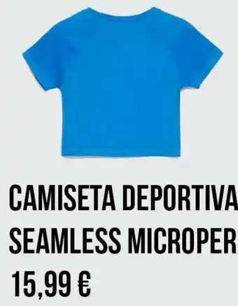 Stradivarius Camiseta deportiva seamless microperforado oferta