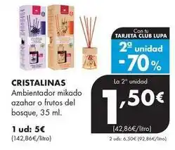 Supermercados Lupa Cristalinas - ambientador mikado azahar o frutos del bosque oferta
