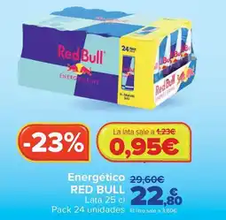 Carrefour Red bull - energético oferta
