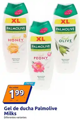 Action Palmolive - gel de ducha milks oferta
