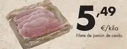 Supermercados Lupa Filete de jamon de cerdo oferta