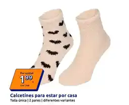 Action Calcetines para estar por casa oferta