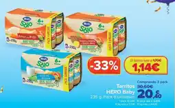 Carrefour Hero - tarritos baby oferta