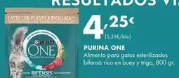 Supermercados Lupa Purina one - alimento para gatos esterilizados bifensis rico en buey y trigo oferta