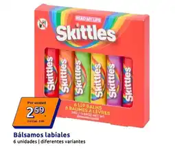 Action Skittles - balsamo labial oferta