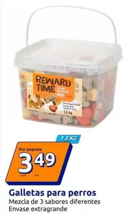 Action Reward time - galletas para perros oferta