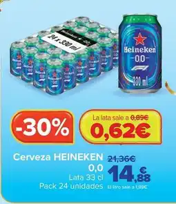 Carrefour Heineken - cerveza 00 oferta