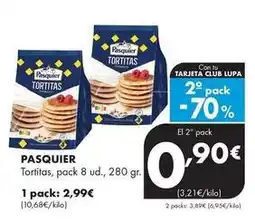 Supermercados Lupa Pasquier - tortitas oferta