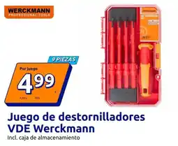 Action Werckmann - juego de destornilladores vde oferta