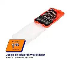 Action Werckmann - juego de taladros oferta