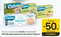 Eroski Calvo conservas senalizados oferta