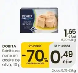 Eroski Dorita bonito del norte en aceite de oliva oferta