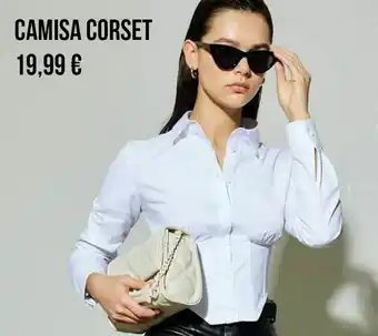 Stradivarius Camisa corset oferta