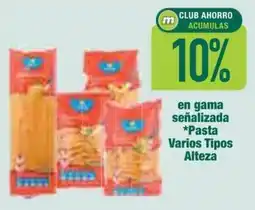 Masymas Alteza Pasta Varios Tipos oferta