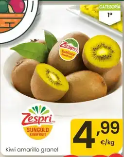 Eroski Zespri kiwi amarillo granel oferta