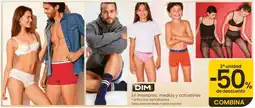 Eroski Dim interiores medias y calcetines oferta