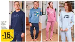 Eroski Muslher pijama invierno adultos oferta