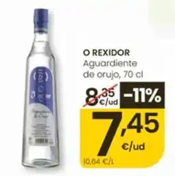 Eroski O rexidor aguardiente de orujo oferta