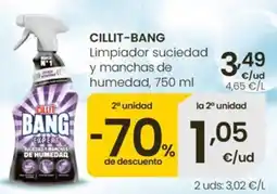 Eroski Cillit-bang limpiador suciedad y manchas de humedad oferta