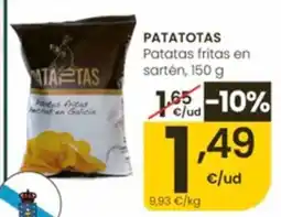 Eroski Patatas fritas en sartén oferta